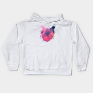 Watercolour Cat Kids Hoodie